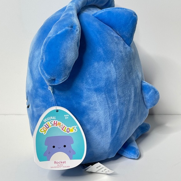 Squishville Squishmallow Rocket The Hammerhead Shark - 2 Pollici - Mini Peluche Nuovo